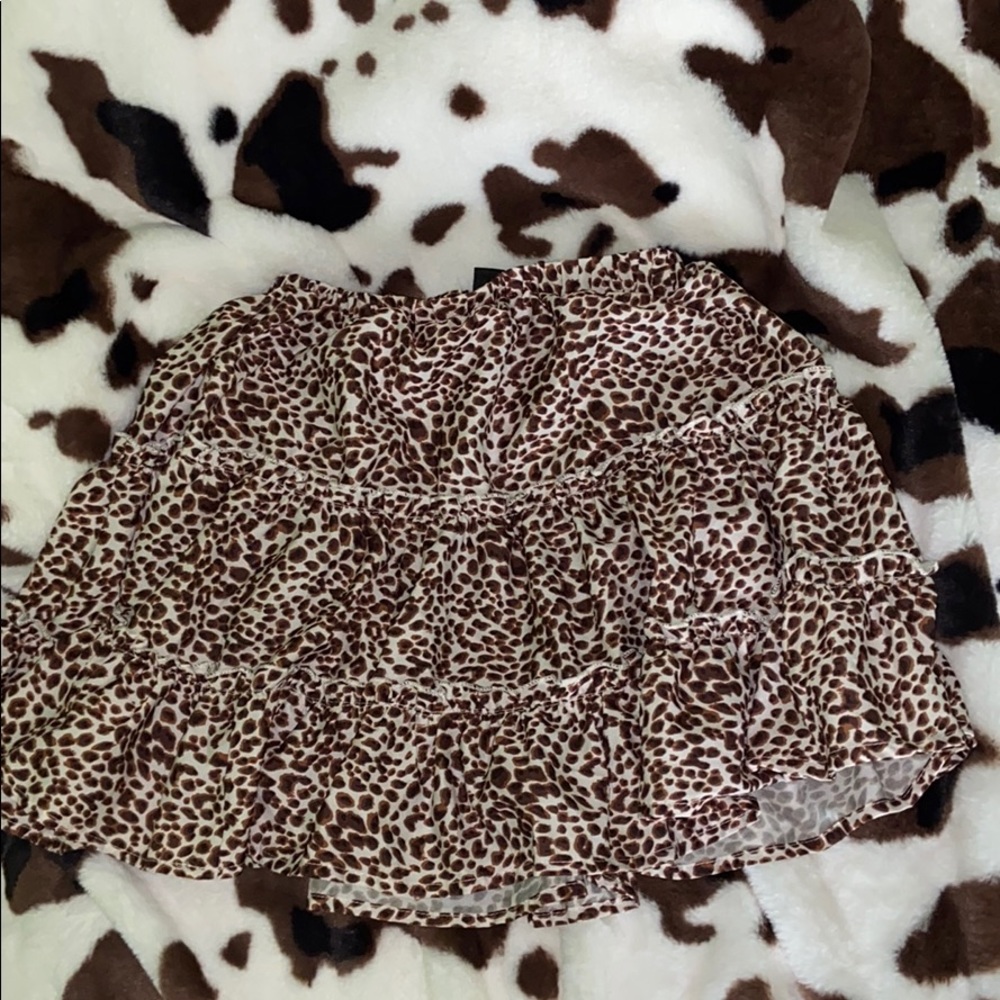 Shein Cheetah Skirt